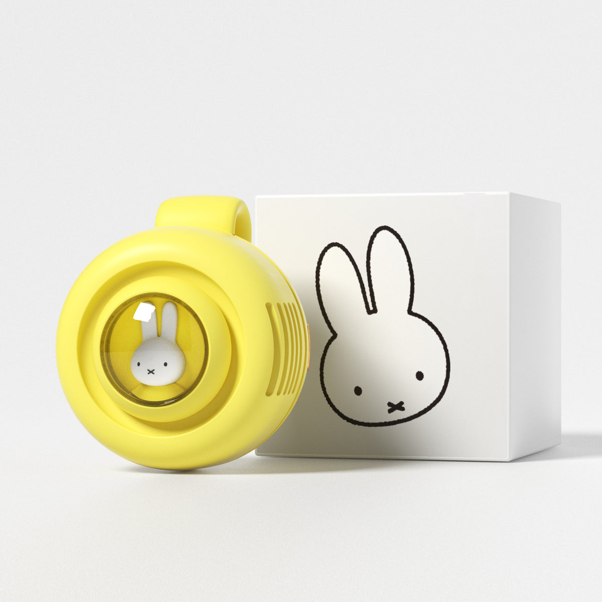 MIPOW x Miffy Clip On USB Mini Fan， Lanyard on Neck，Clip on 